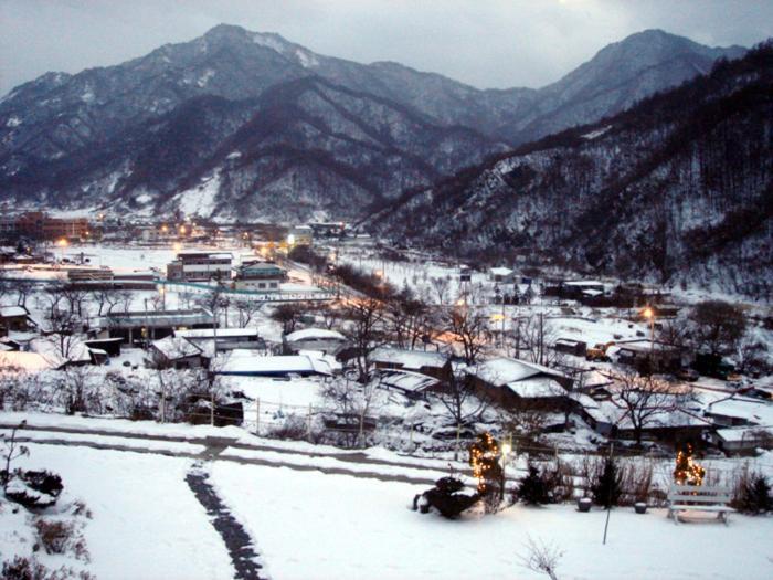 Chamjoeun Pension Chech'ŏn Esterno foto